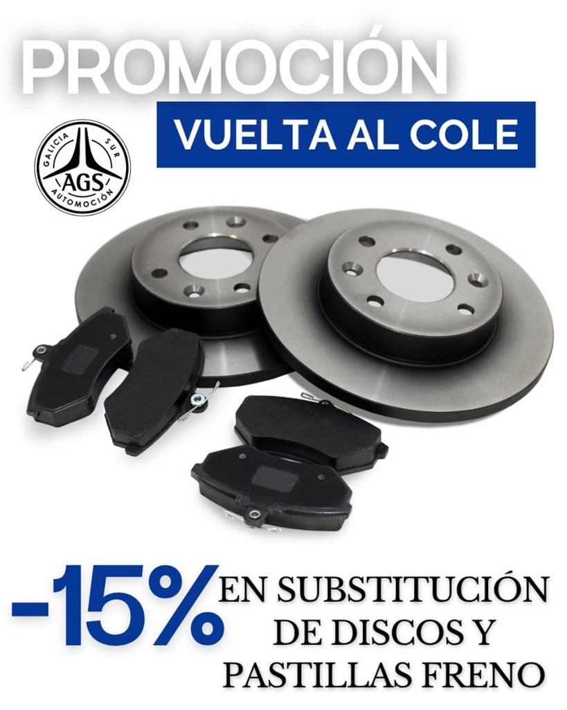 CAMPAÑA Septiembre: DISCOS Y PASTILLAS FRENO