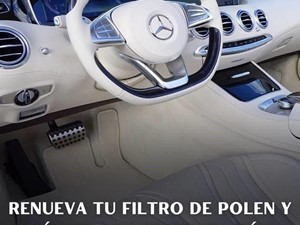 Campaña Primavera/Verano: higienización habitáculo