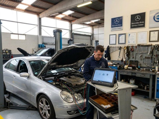 Diagnosis electrónica para Mercedes y Smart en O Porriño