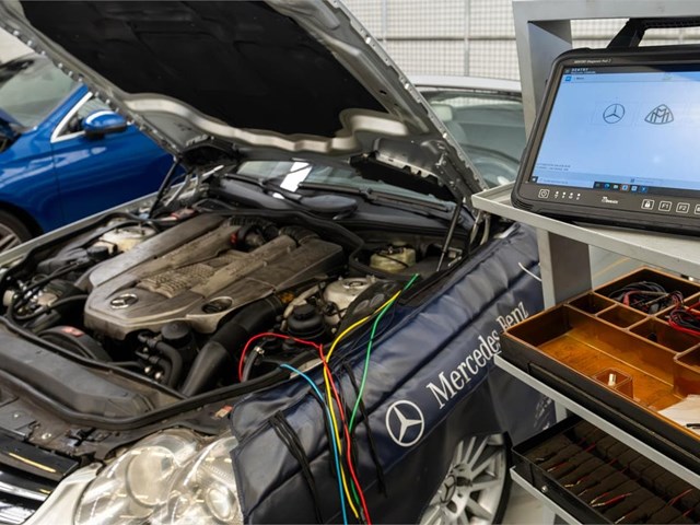 Diagnosis electrónica para Mercedes y Smart en O Porriño