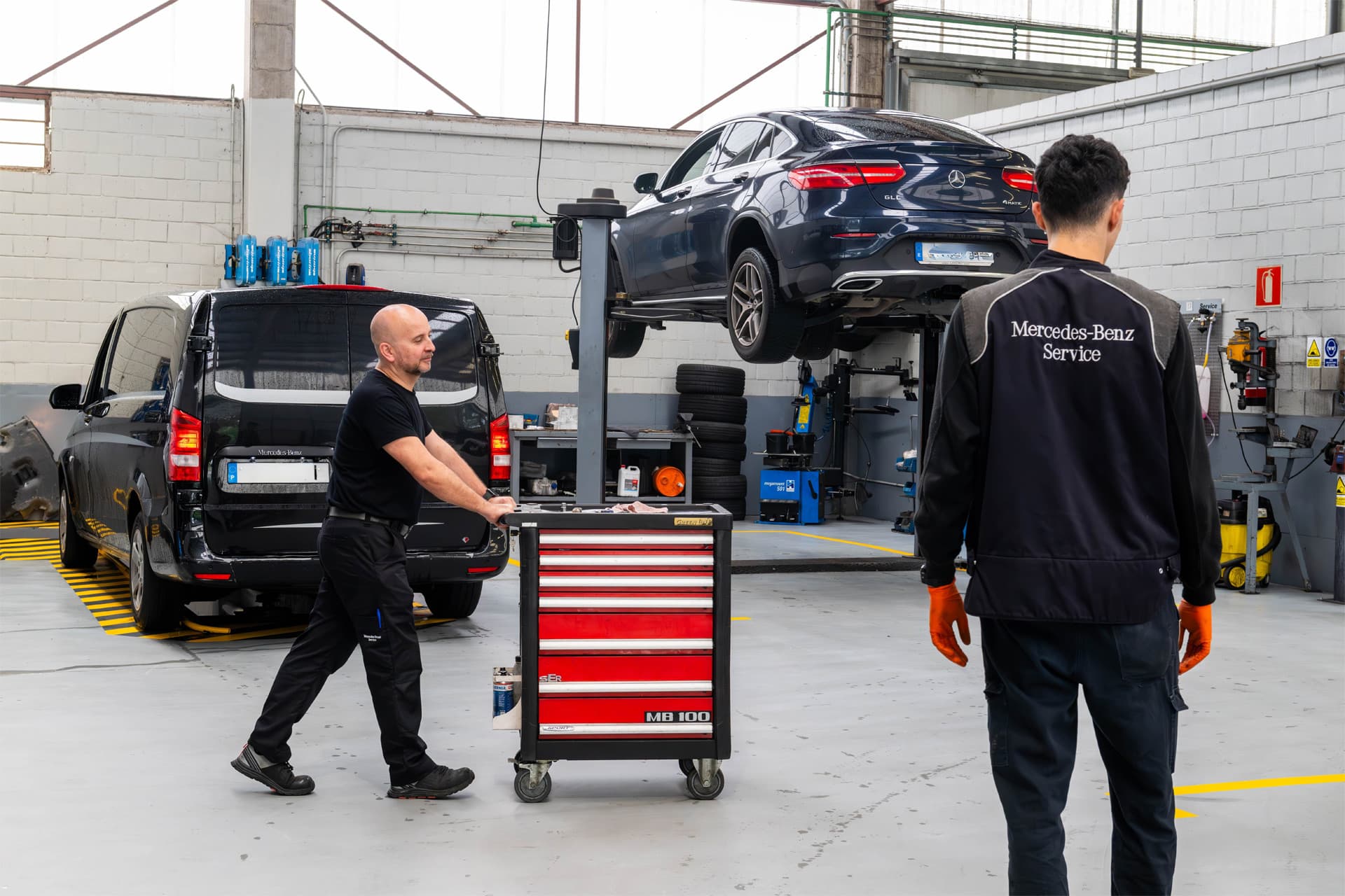 Taller especializado en Mercedes o Smart en O Porriño