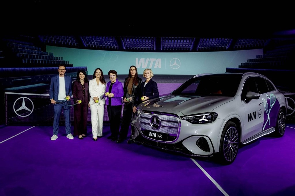Mercedes-Benz impulsa su presencia en el tenis mundial 