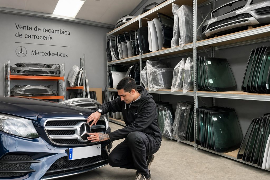 Foto 1 Recambios de carrocería y lunas para Mercedes y Smart en O Porriño